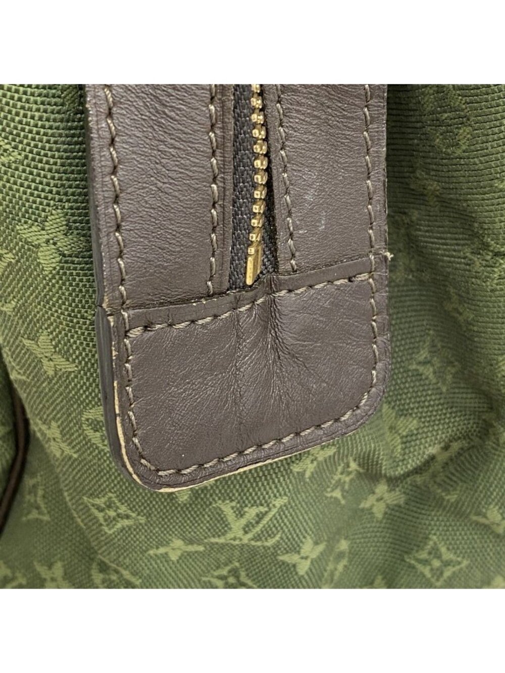 Louis Vuitton Handbag Monogram Mini GM Khaki - Picture 8 of 10